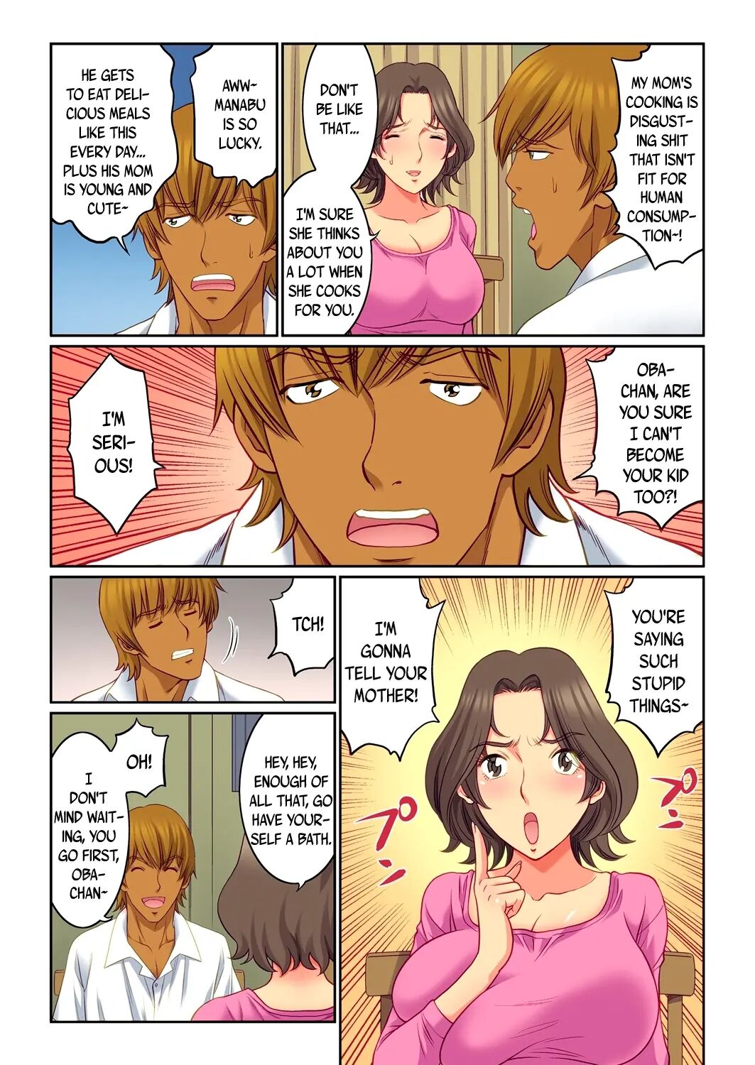 Hahaoya Swap - Omae no Kaa-chan Ore no Mono 1 page 9 full