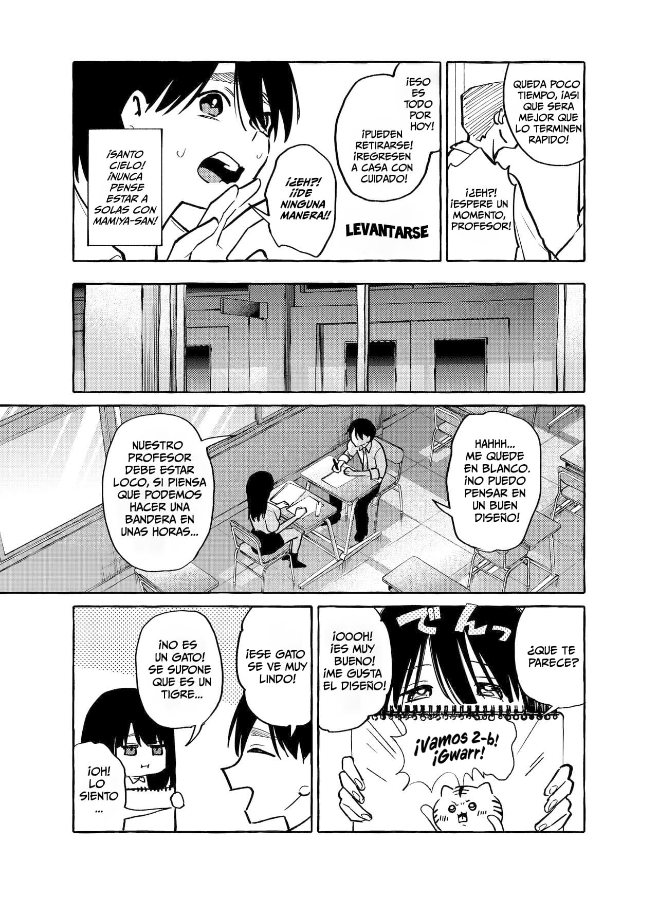 Tonari no Seki no Mamiya-san | Mamiya muestra sus pechos. page 10 full