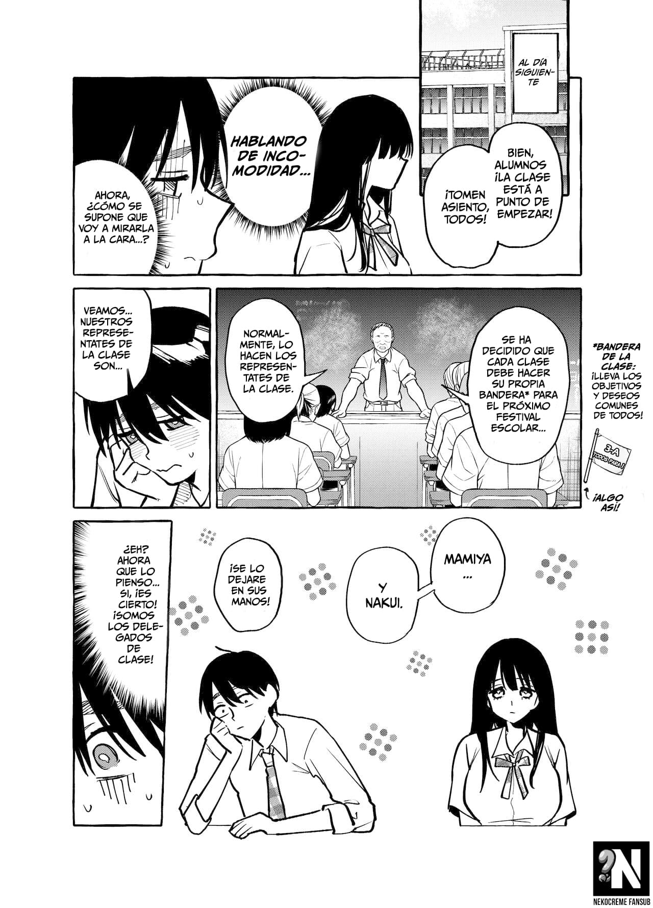 Tonari no Seki no Mamiya-san | Mamiya muestra sus pechos. page 9 full
