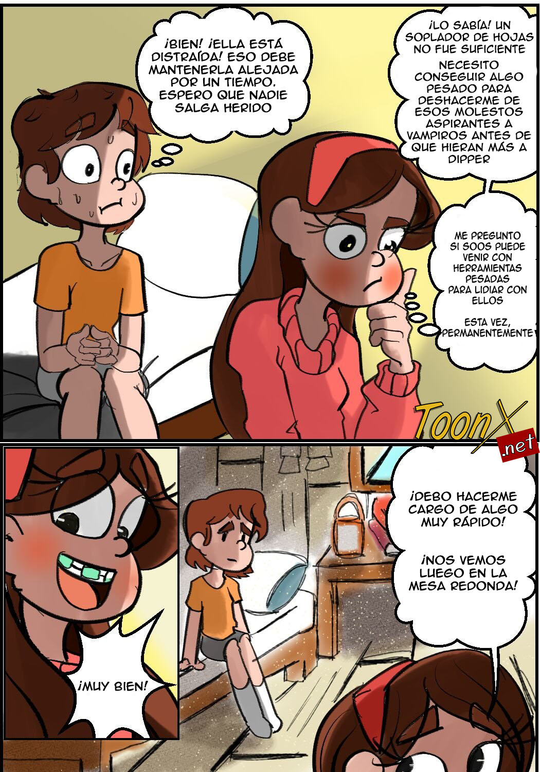 Super Twins: Dipper &amp; Mabel #2 page 8 full