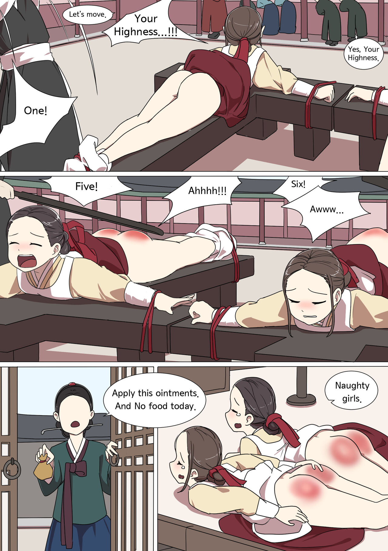 My Spanking Friends Vol. 9 page 6 full
