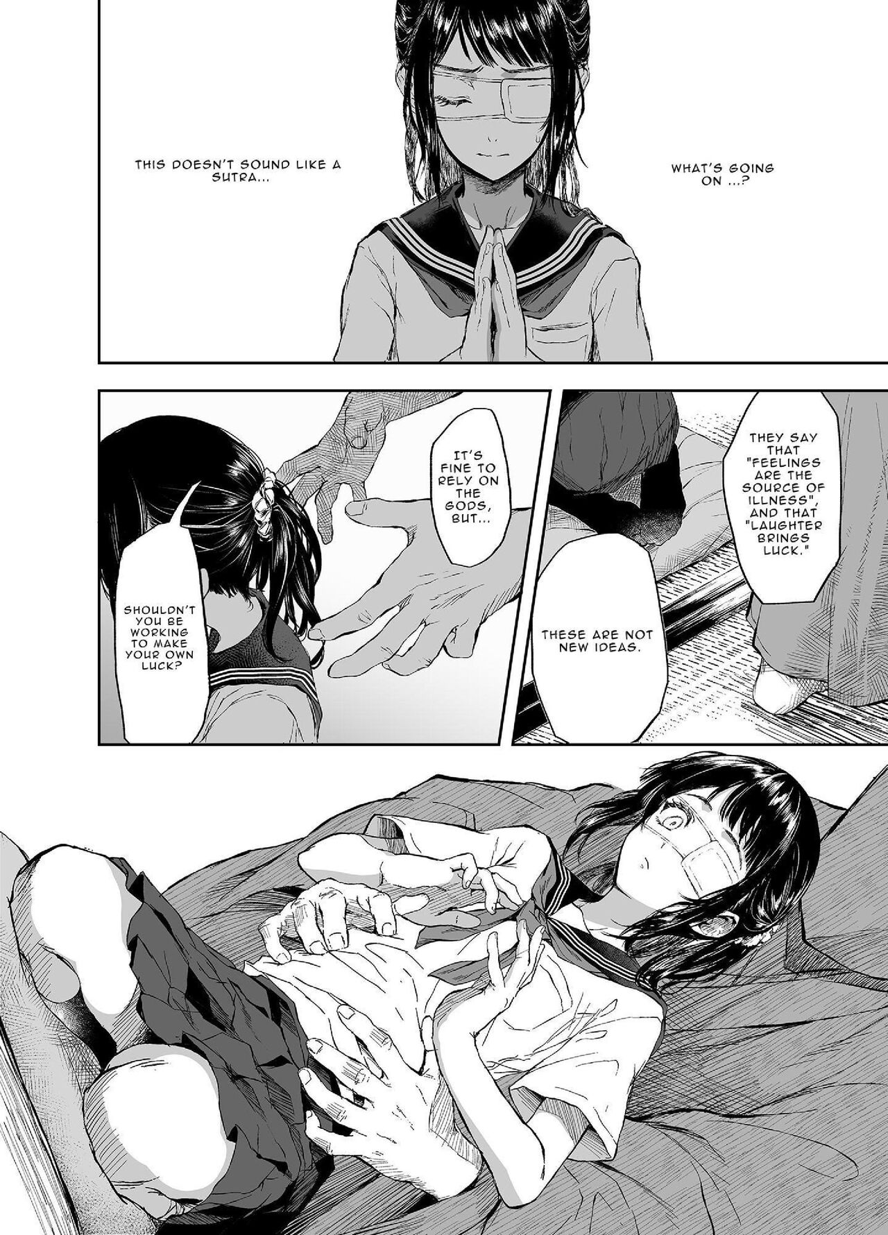 Otsukare Shoujo to Kusuguri Yaku-Otoshi | The Ticklish Exorcism of a Possessed Girl page 9 full