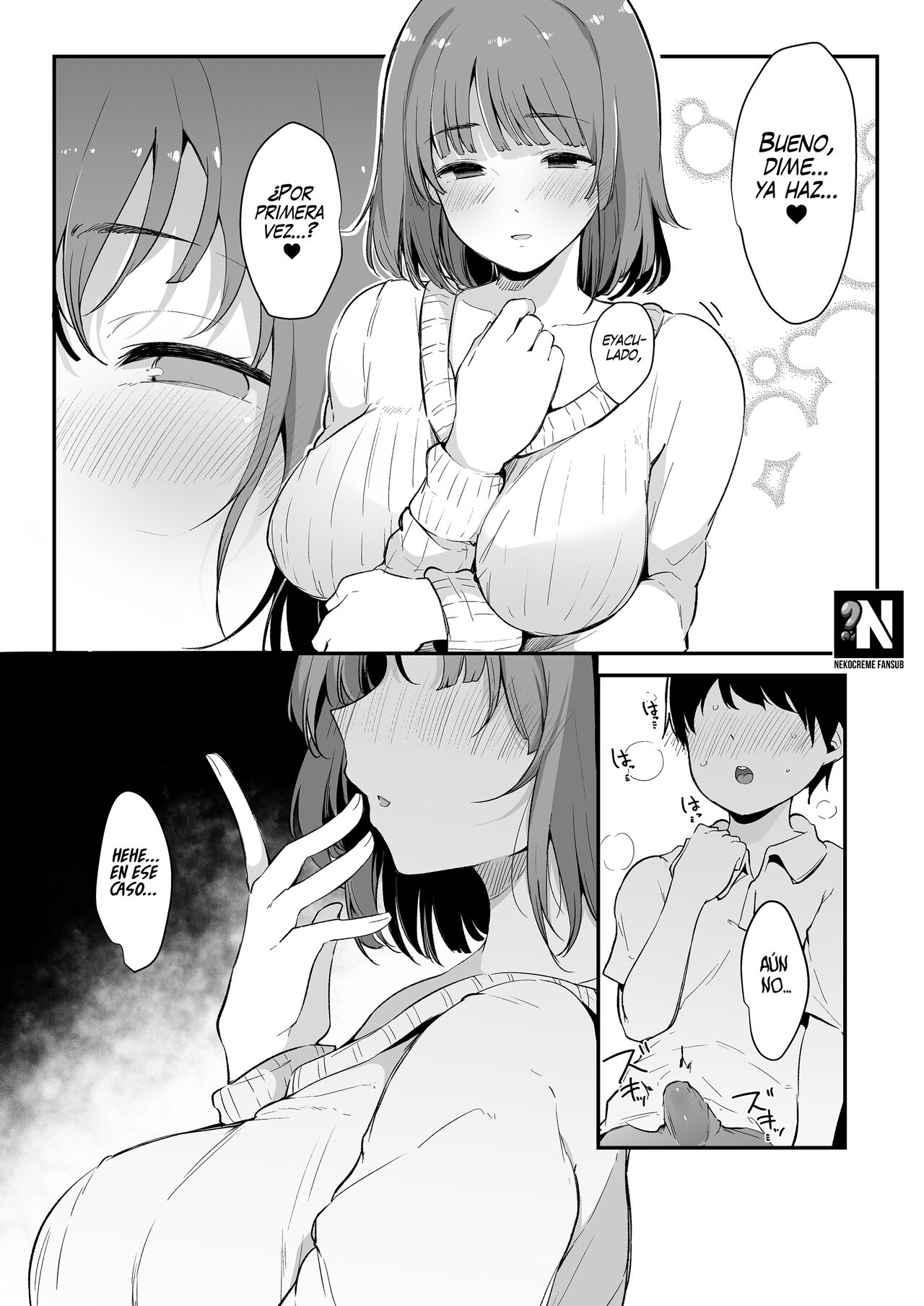 Seitsuu Shasei Kanri Ue no Kai no Joshidaisei Onee-san | La Onee-san que me Enseñó a Eyacular page 9 full