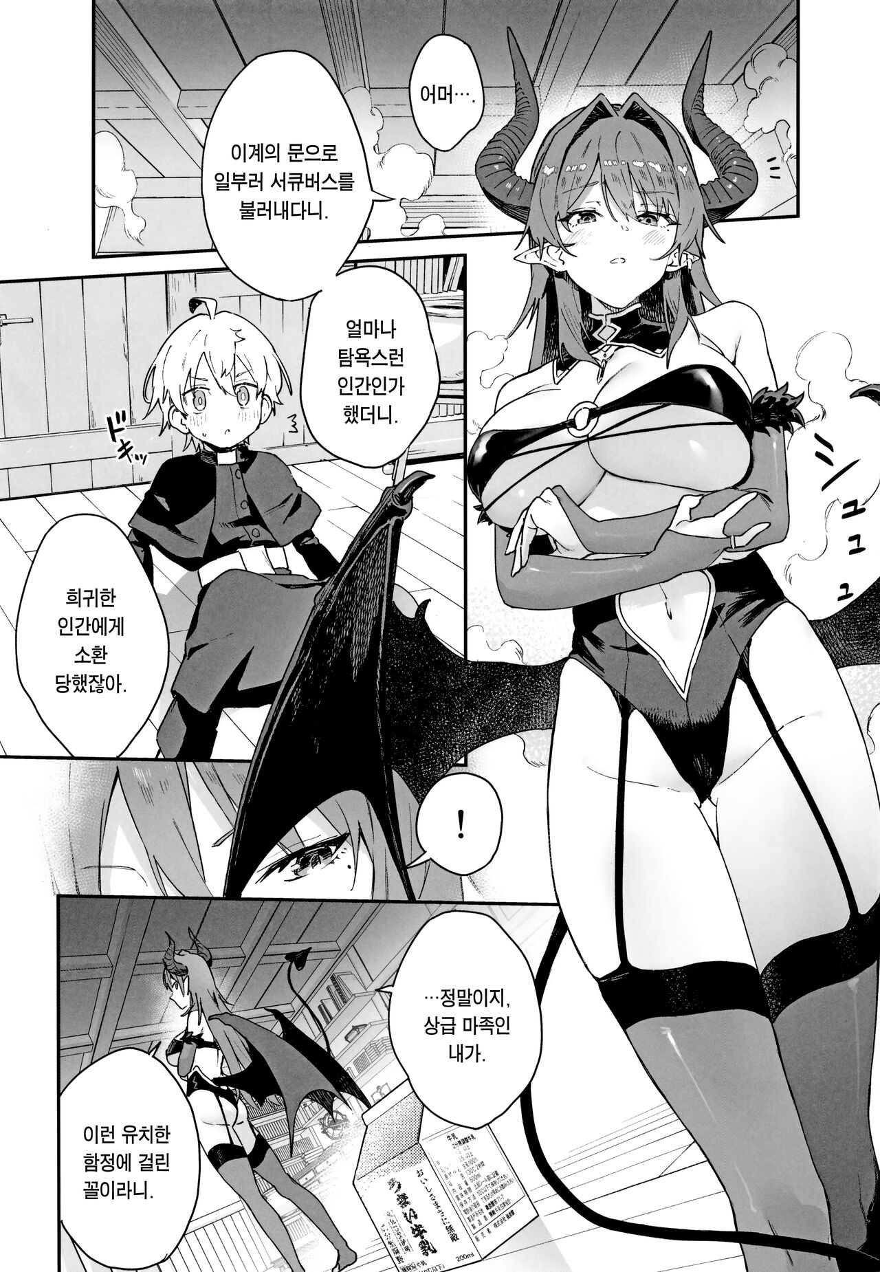 Inma Onee-san ni wa Ecchi na Oshioki de Tatakaunda yo! | 음마 누나에겐 야한 체벌로 싸우는 거야! page 3 full