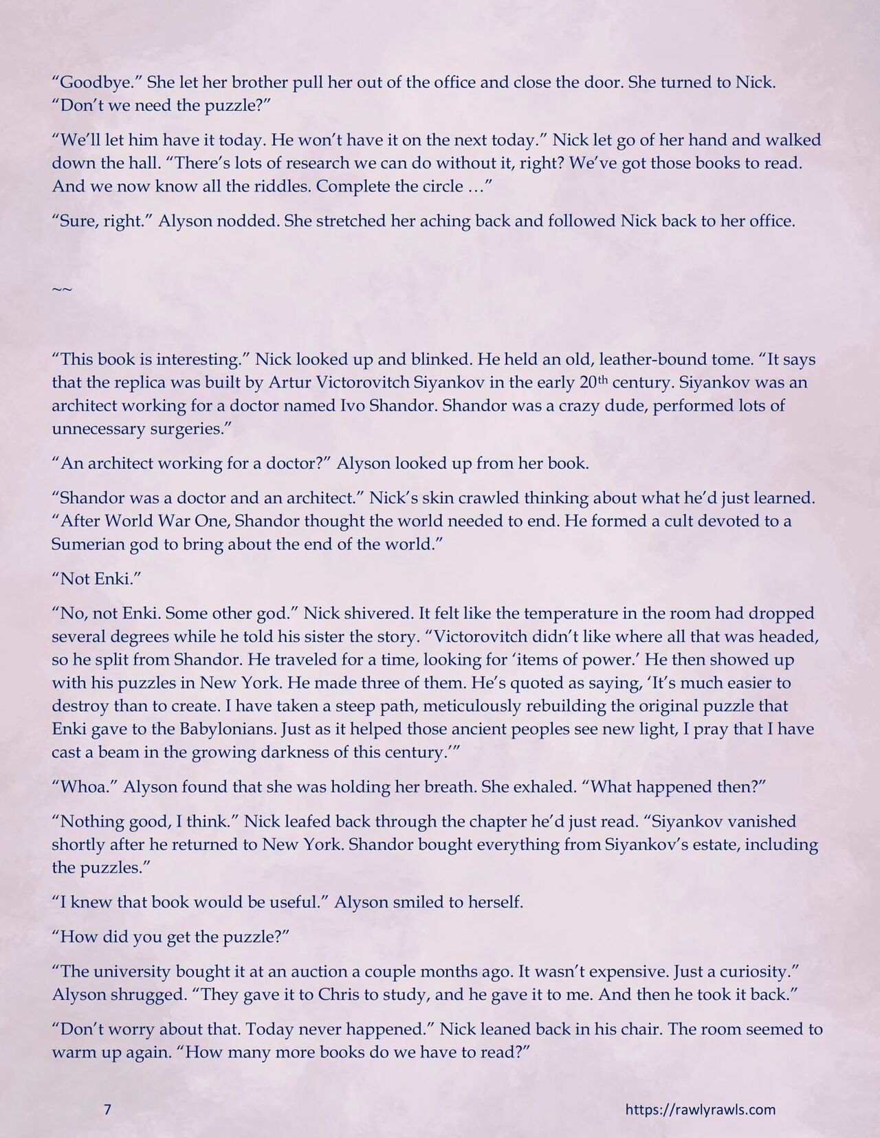 Enki's Puzzle  - 11 - english page 7 full
