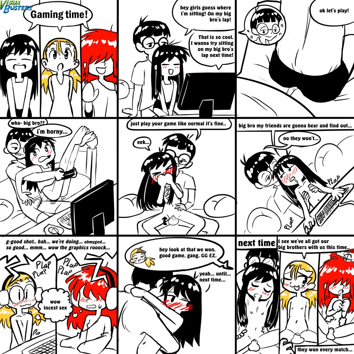 Incest Comics page 6 full