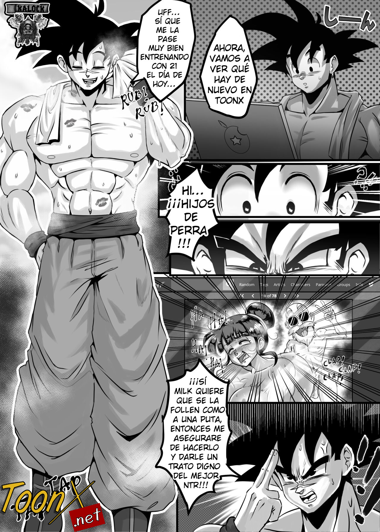 Goku x Chichi Hentai Commision page 1 full