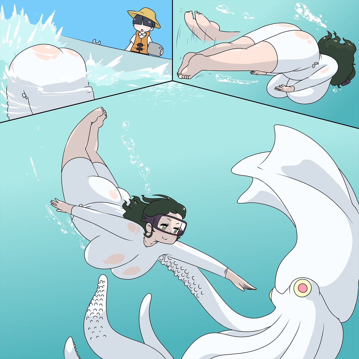 Divers vs. Giant Squid page 2 full