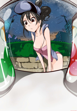 Rukia vs vending machine!?