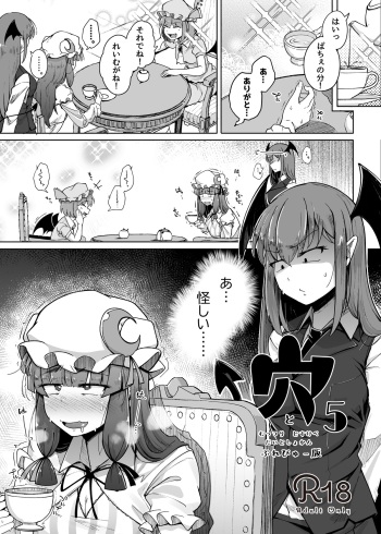 Ana to Muttsuri Dosukebe Daitoshokan 5 Preview cover