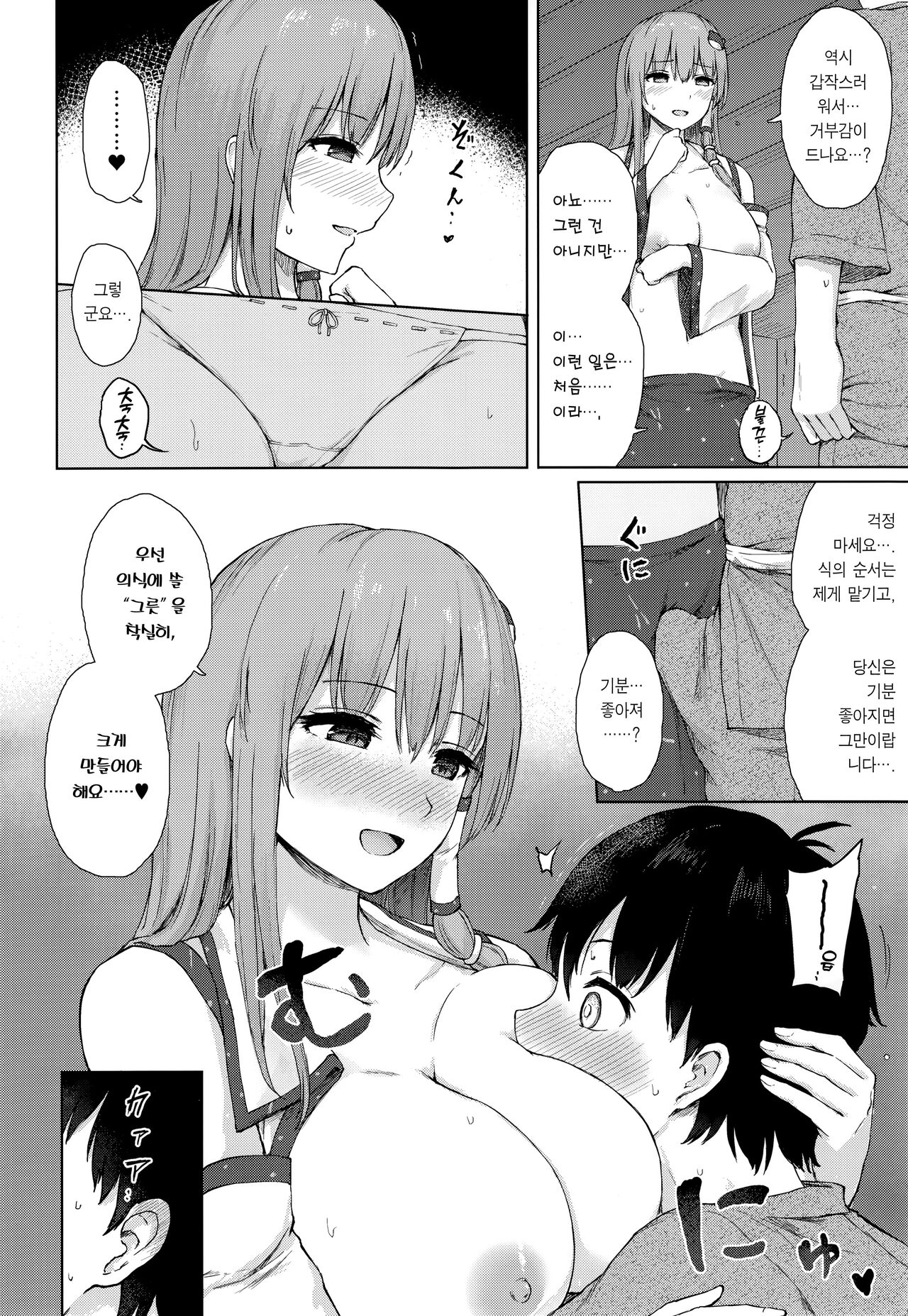 Moriya no Miko no Ura Saigi | 모리야 무녀의 비밀 의식 page 7 full