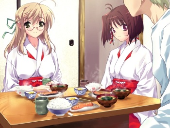 Miko no Kanata: Okuni Jinja Ibun Roku ~Rin no Shou~ cover