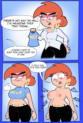 Vicky's MILF T-shirts cover