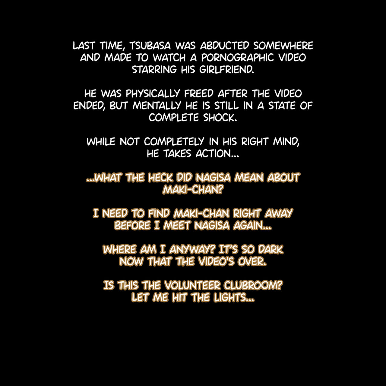 My Crush ◯basa Watched His Girlfriends Orgy, Used Me like a Cum-Dumpster, and Gave Me to My Kouhai. Maki Shijou page 2 full
