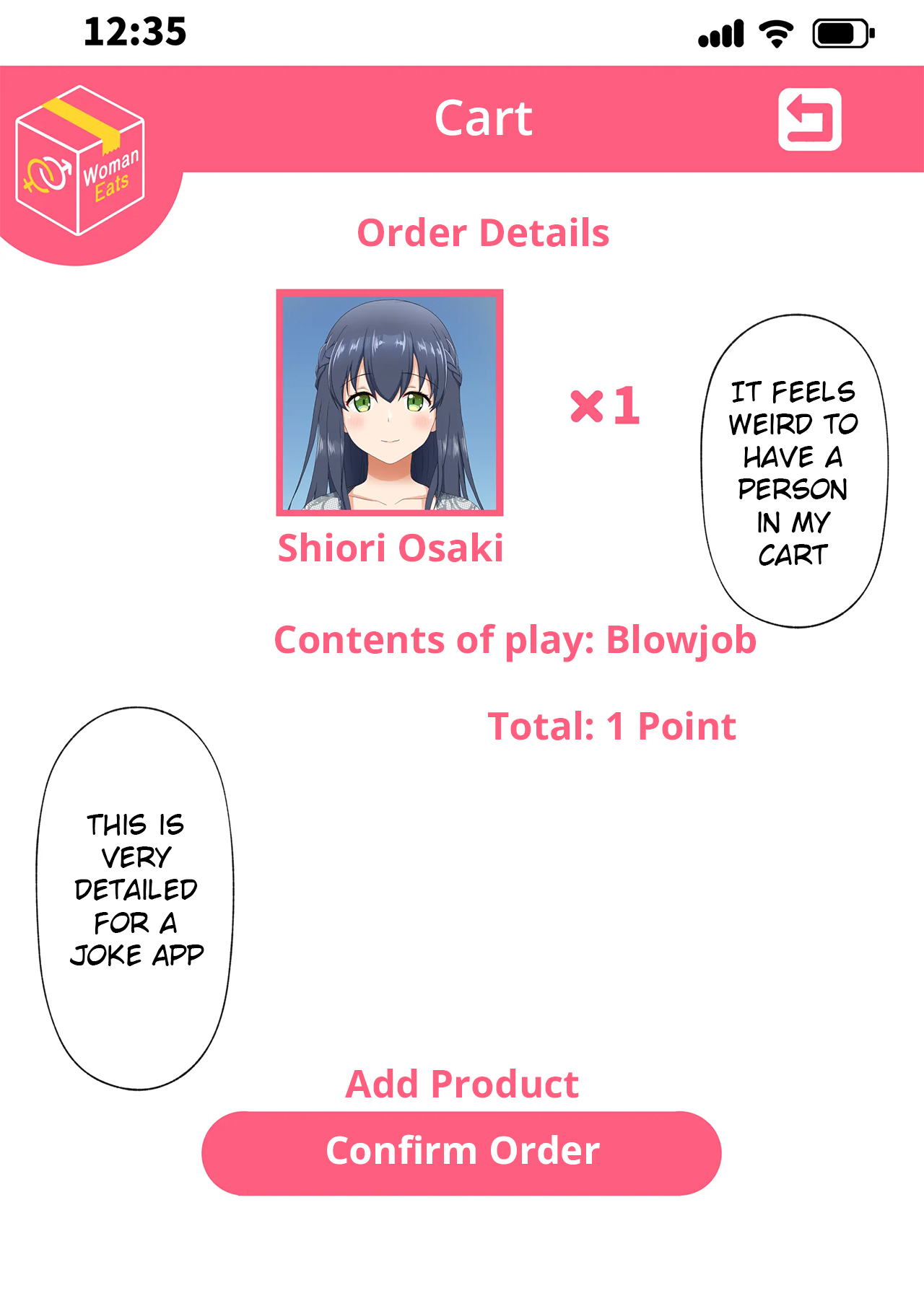 Woman Eats ~Yume no Bishoujo Takuhai Appli~ | Woman Eats ~Beautiful Dream Girl Delivery App~ + Bonus FANTIA Comic page 8 full