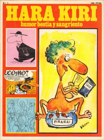 Hara Kiri 001 cover