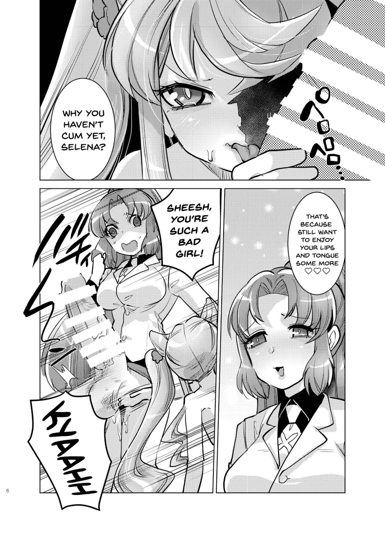 Okkii Serena ga Futanari de Chicchai Maria o Harabote sasechau Shimai Ai | Serena's So Big She Makes Little Maria Look Pregnant When These Two Sisters Make Love page 5 full