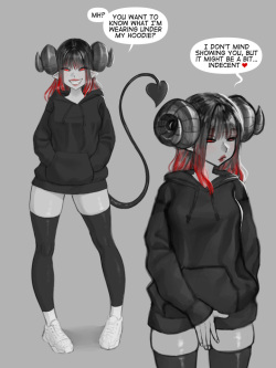 Horny girl