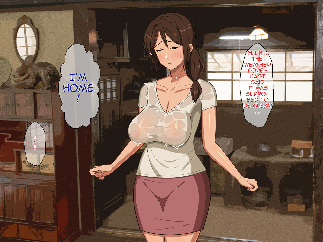 Amayakashi Okaasan wa Musuko ni Oshietai | Pampering Mother Wants to Teach her Son page 5 full