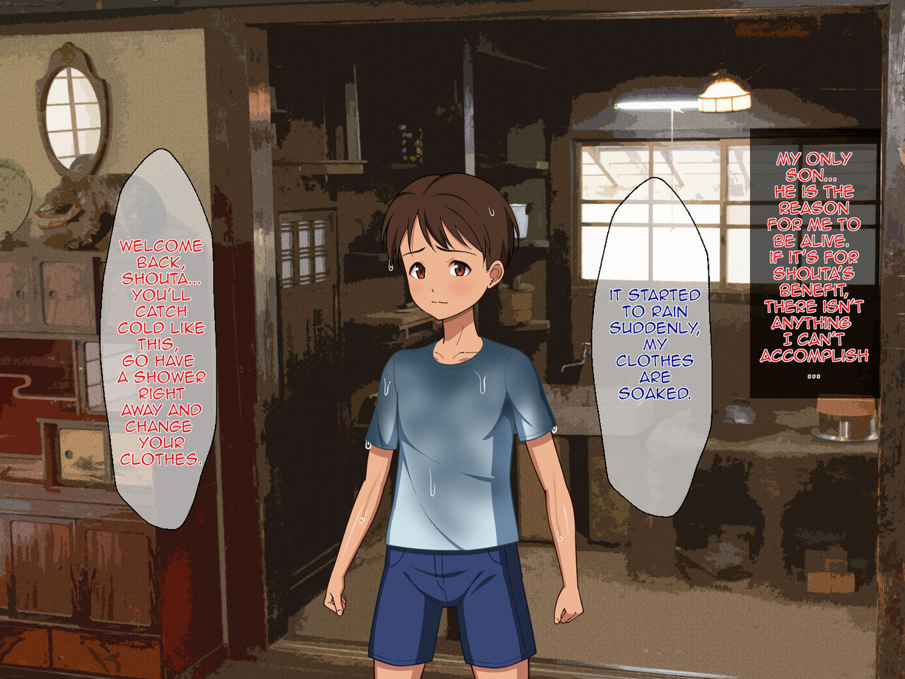 Amayakashi Okaasan wa Musuko ni Oshietai | Pampering Mother Wants to Teach her Son page 6 full
