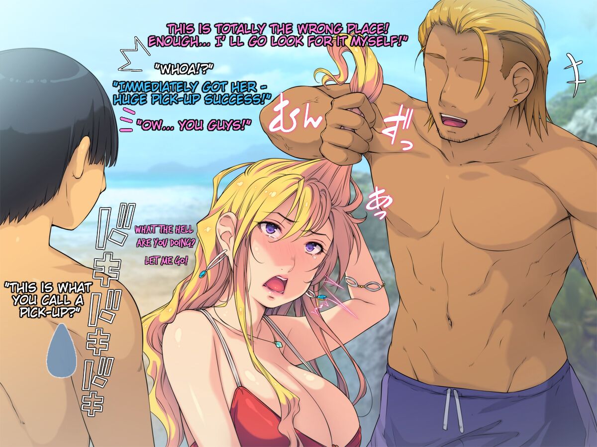 Natsu Beach Kichiku Rape! ~Kyonyuu JK o Gouin Nanpa Kuzu no Seishun!~ | Summer - Beach - Savage Rape! ~Picking Up Big-Titted High School Girls By Force - Scumbag Youth~ page 6 full