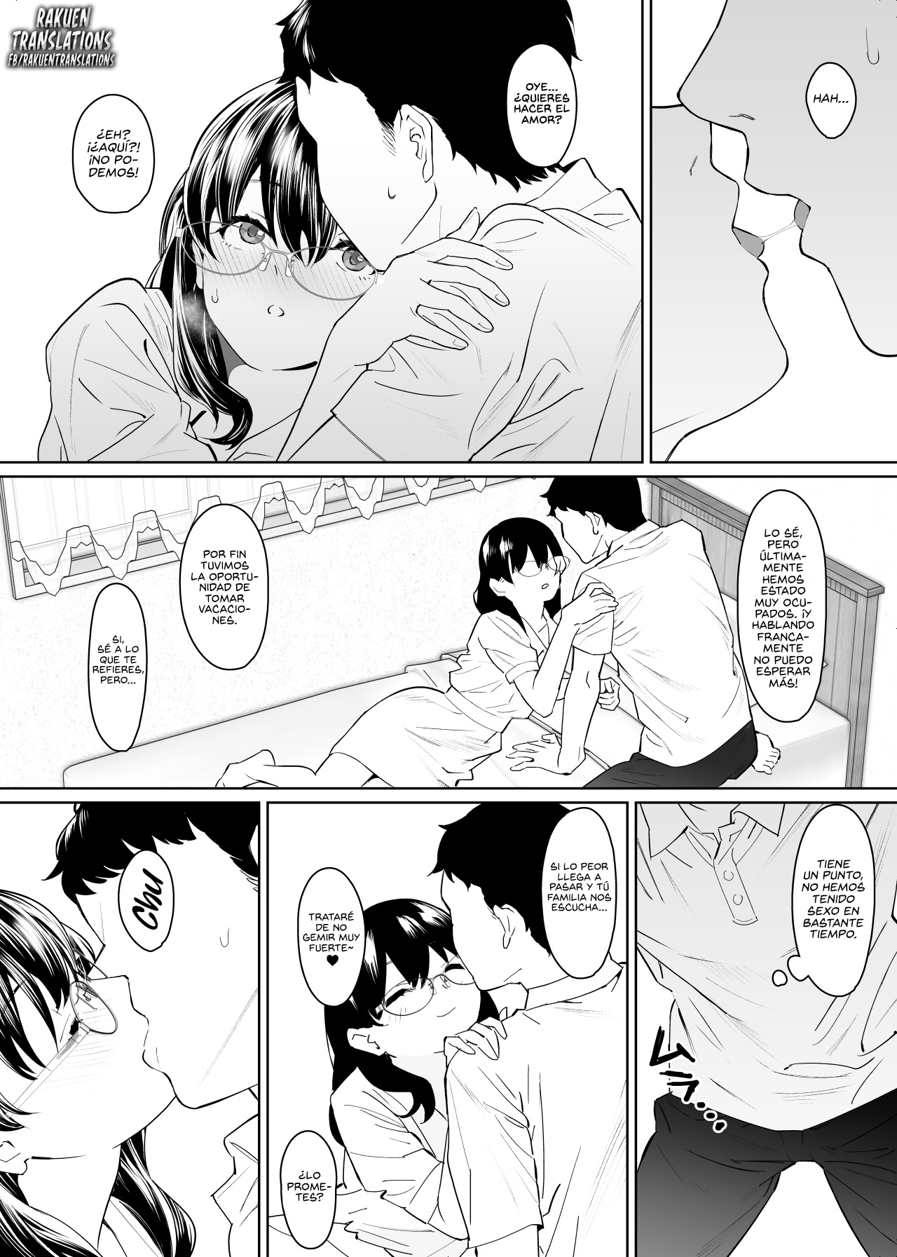 Kanojo to no Kekkon Houkoku ni Kiseishita noni Gimai to Yarimakuri | ¡Visité a mis suegros para anunciarles mi matrimonio y terminé follándome tontamente a la hermana menor de mi esposa! page 9 full