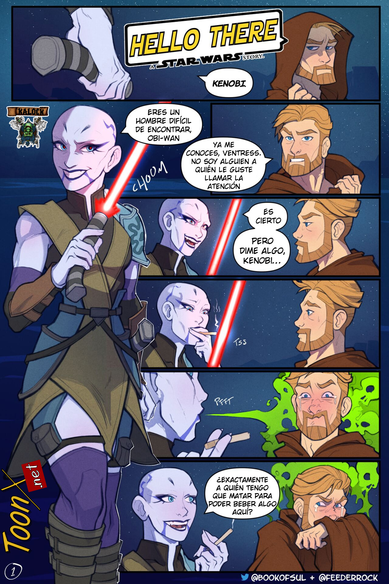 Hello There: A Star Wars Story page 1 full