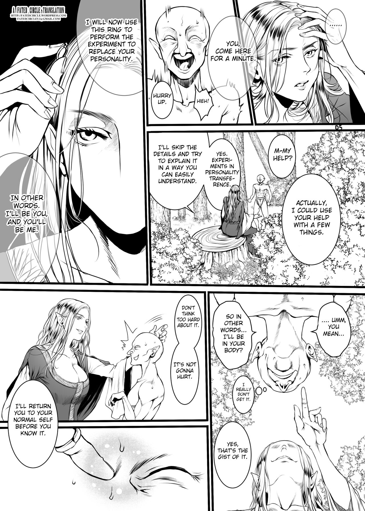 Kansei wo Akiramta TSF Manga page 2 full