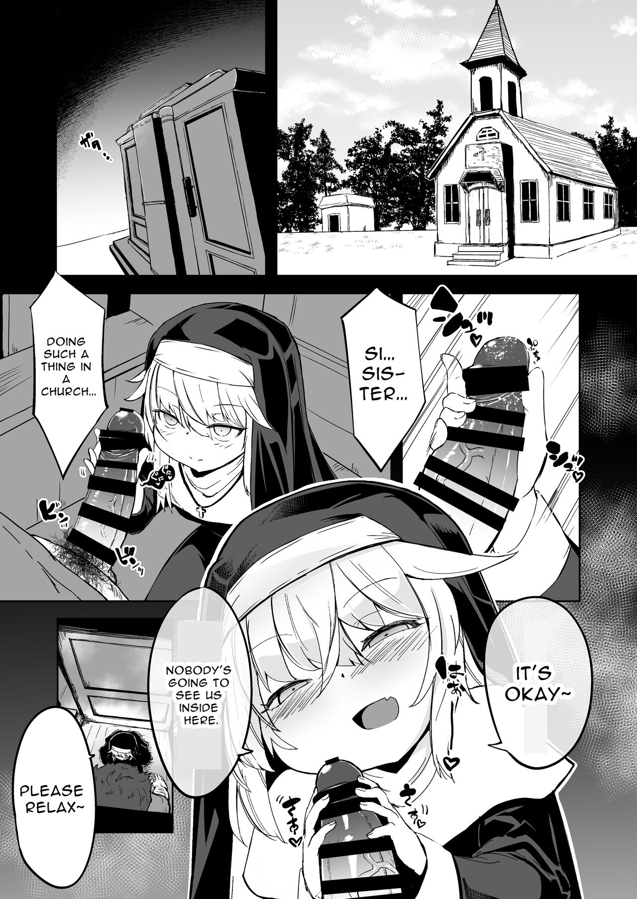Zangeshitsu no Chiisana Ero Sister | The Small Nun in the Confessional page 3 full