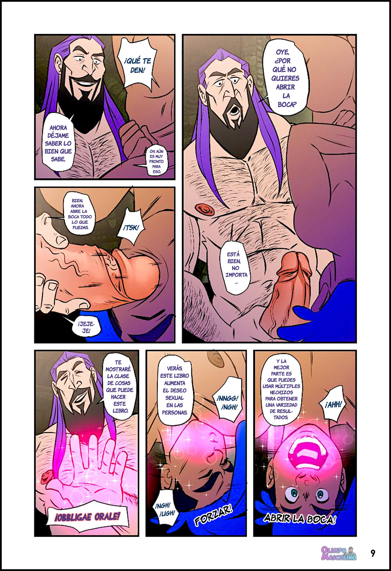 Josei y el libro de los placeres terrenales - HiddenDesireArt page 9 full