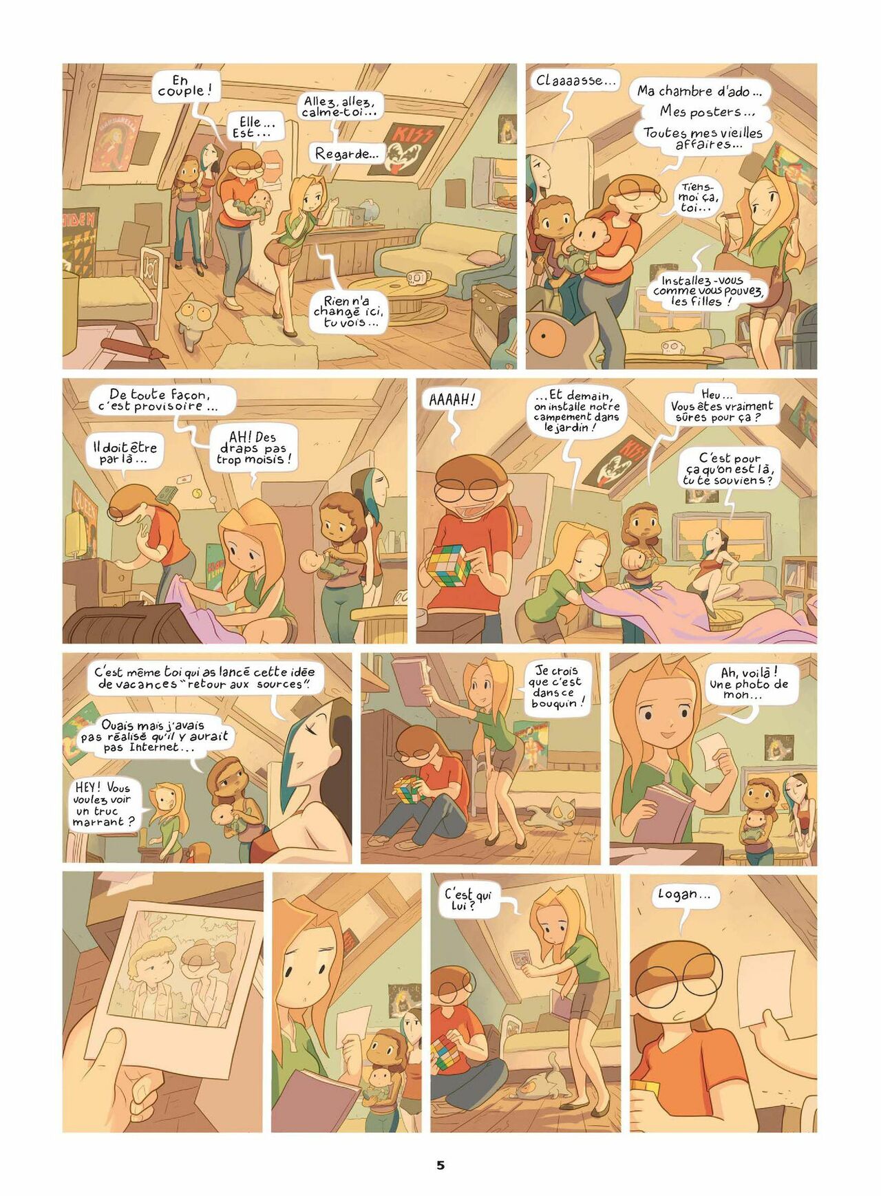 Lou 07 - La cabane by Julien Neel page 9 full