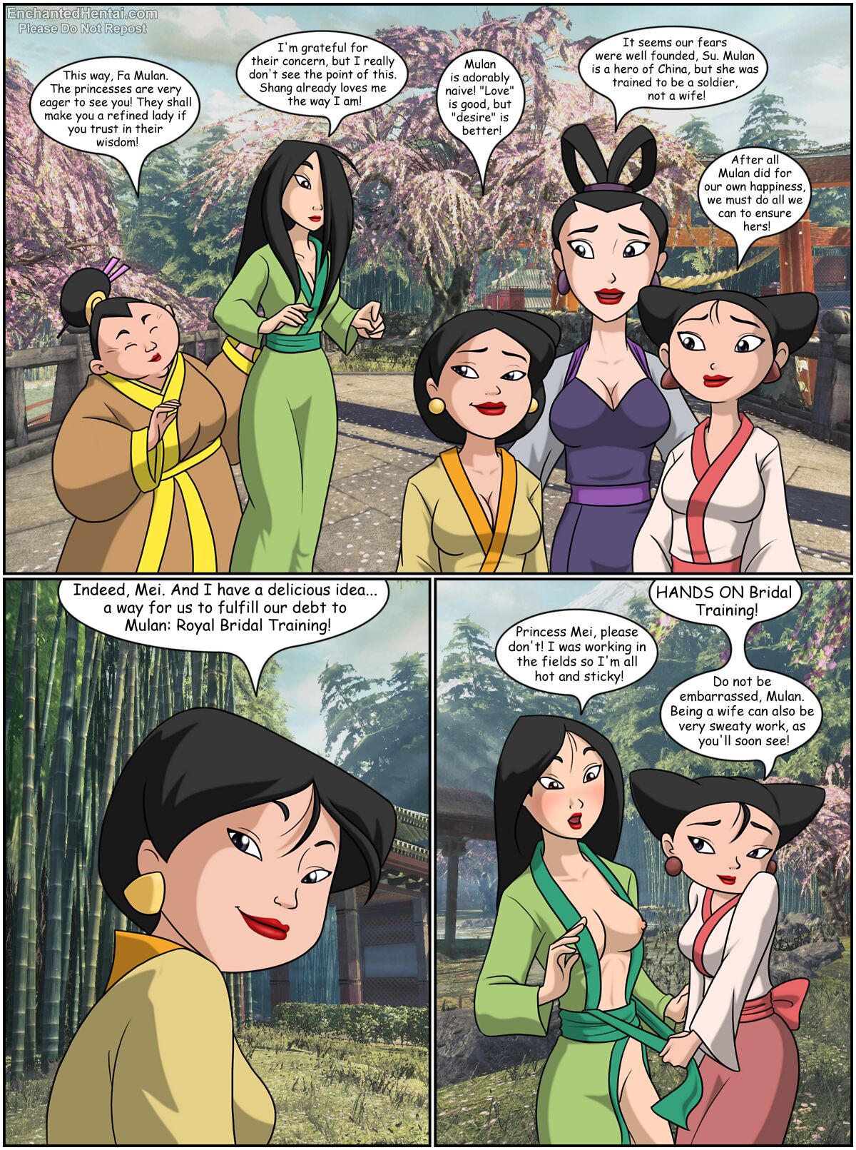 Mulan's Bridal Training page 2 full