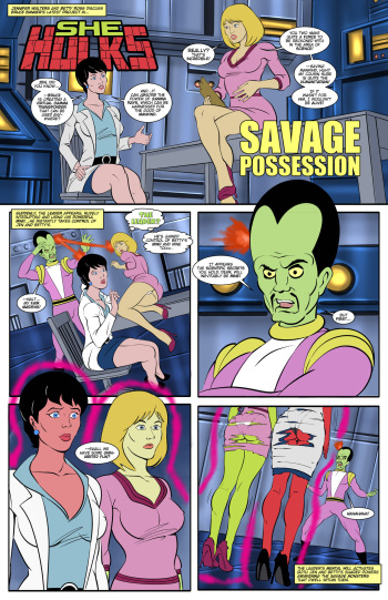 She-Hulk: Savage Possession cover
