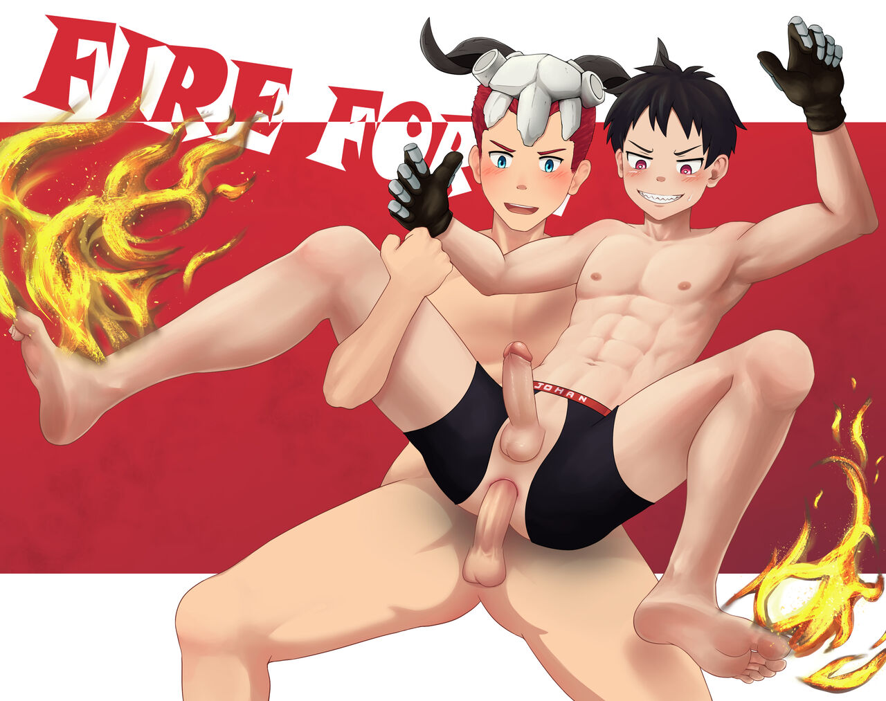 Fire Force - Shinra x Vulcan page 9 full