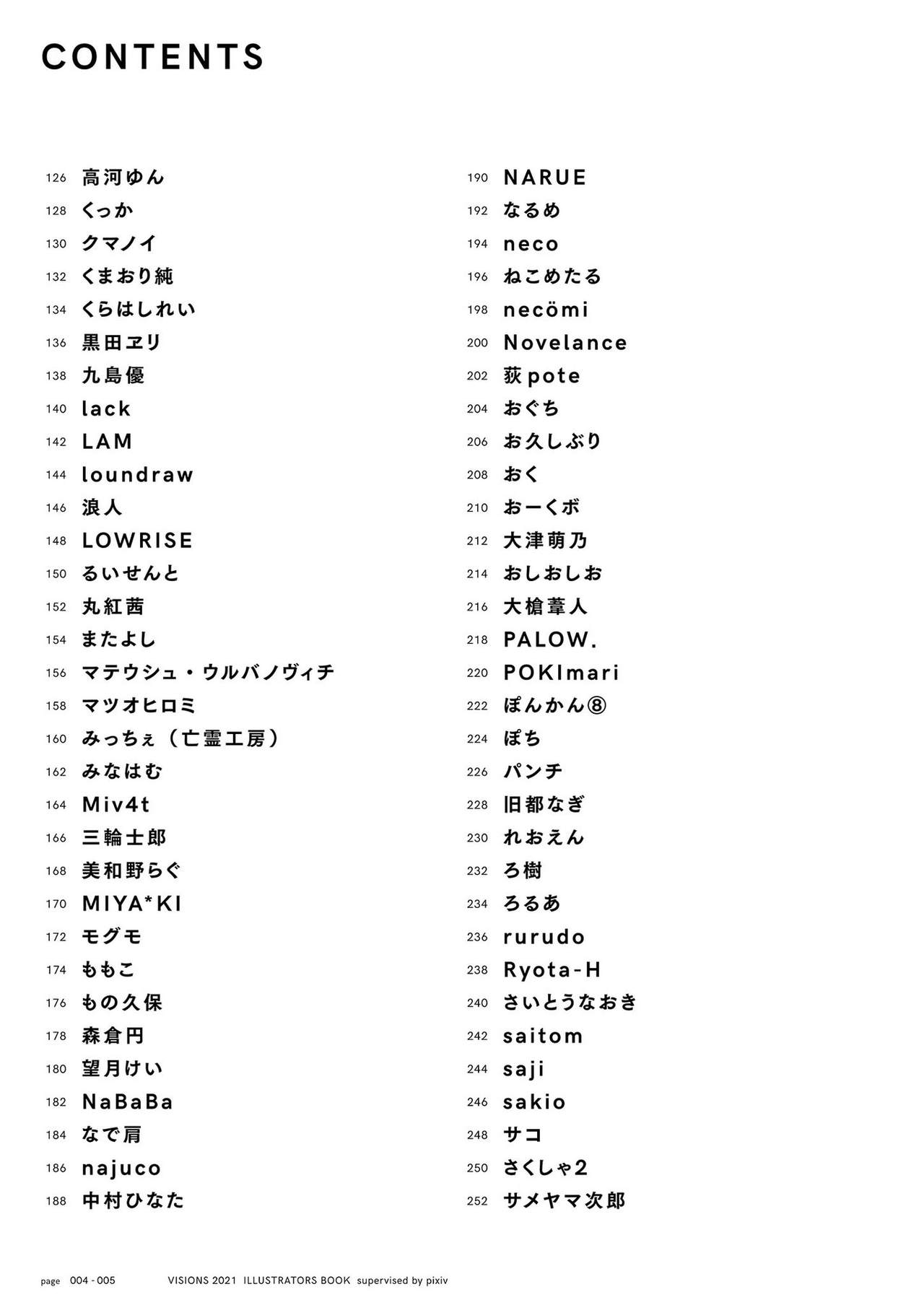 VISIONS 2021 ILLUSTRATORS BOOK page 6 full