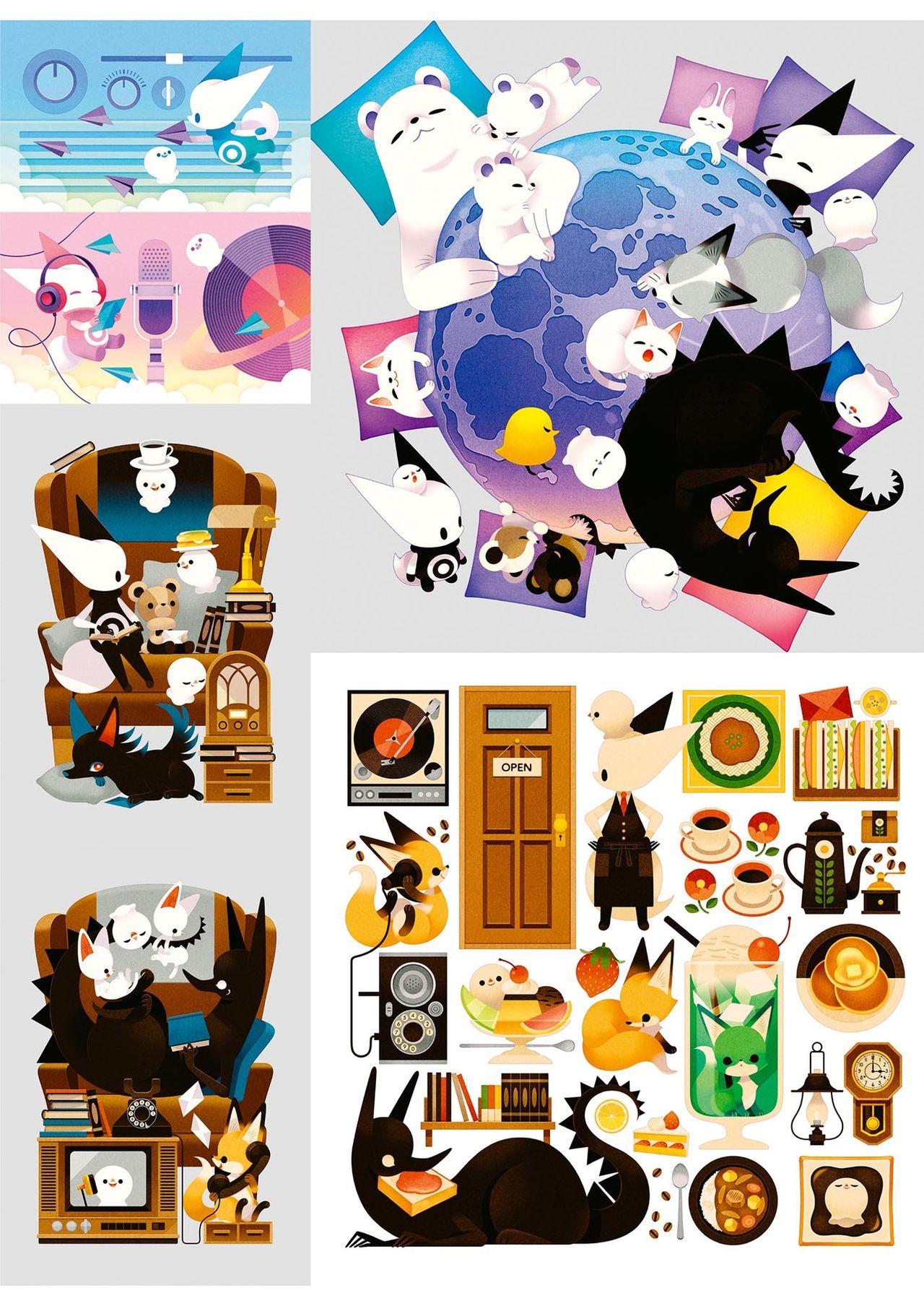 VISIONS 2021 ILLUSTRATORS BOOK page 9 full