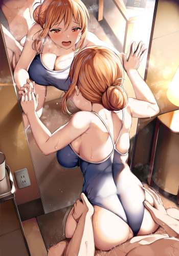 ガハママとスク水えっち cover