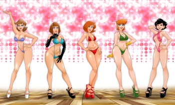 Cartoon MILFs cover
