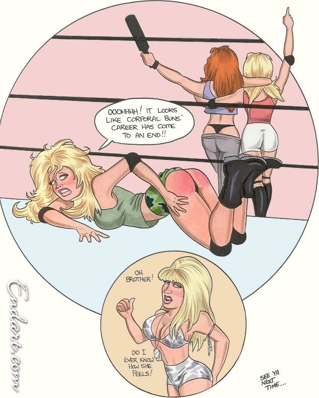 - Spanking Pamalee #10 - Wrestling Match page 8 full