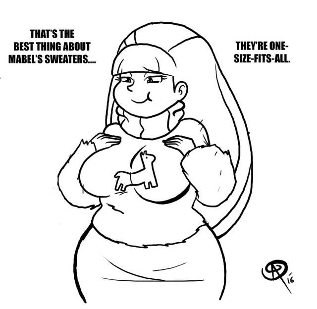 Thicc-verse Gravity Falls page 9 full