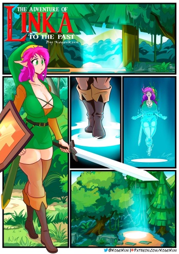 The Adventure of Linka to the Past Short Comic cover