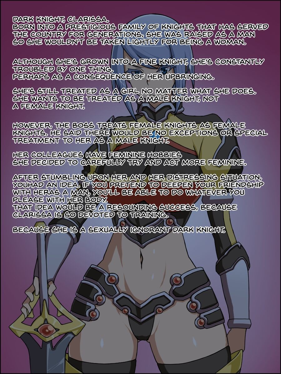 Bakamesu Ankoku Kishi Clarissa ~Kisama no Chinpo nado Uchiyabutte miseyou~ page 2 full