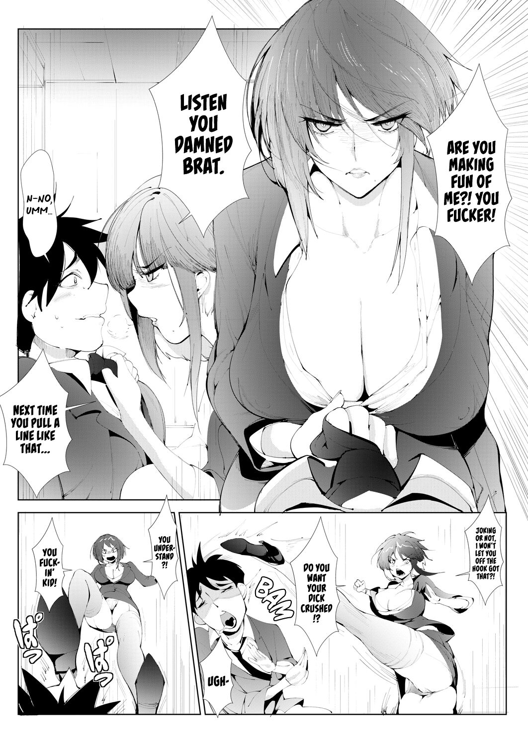 Akujojoshi | My Evil Boss page 4 full