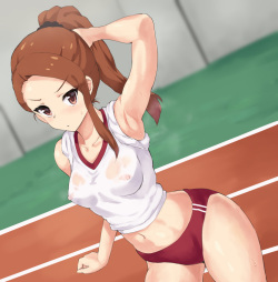 体操服いおりん 尻コキ