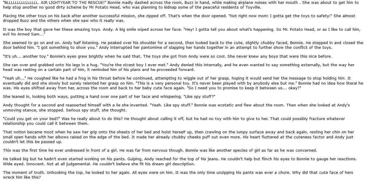 Toy Story 3: 'Playing' With Bonnie By TimedWatcher page 2 full