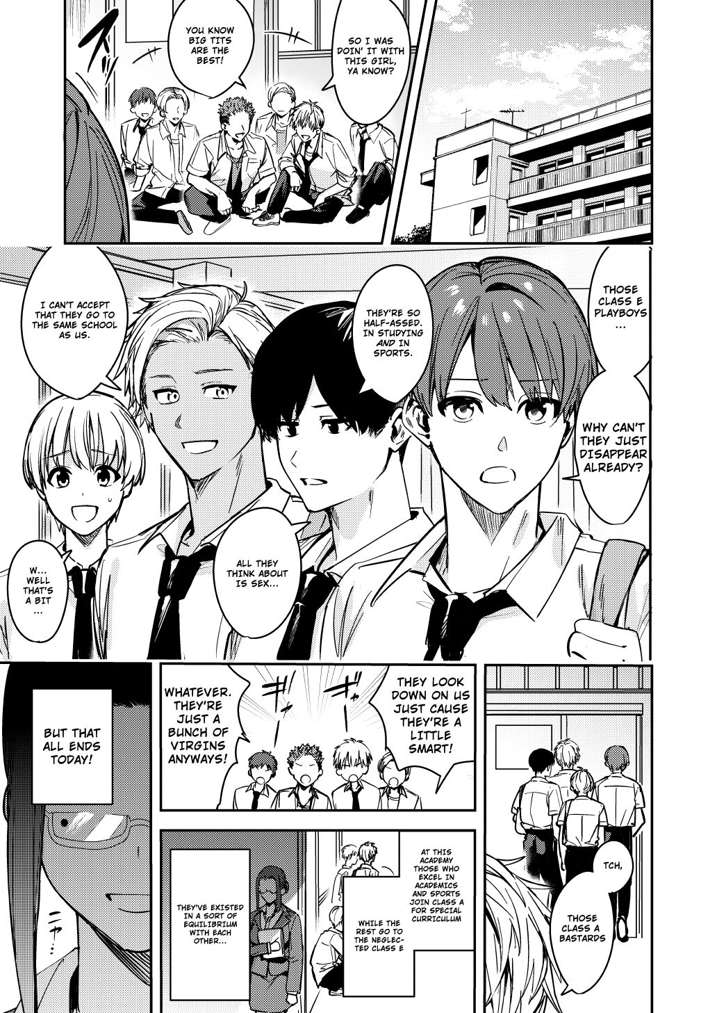 Shuudan Jotaika Gyaru, Ochiru | Group Gyarufication and Degeneration page 3 full
