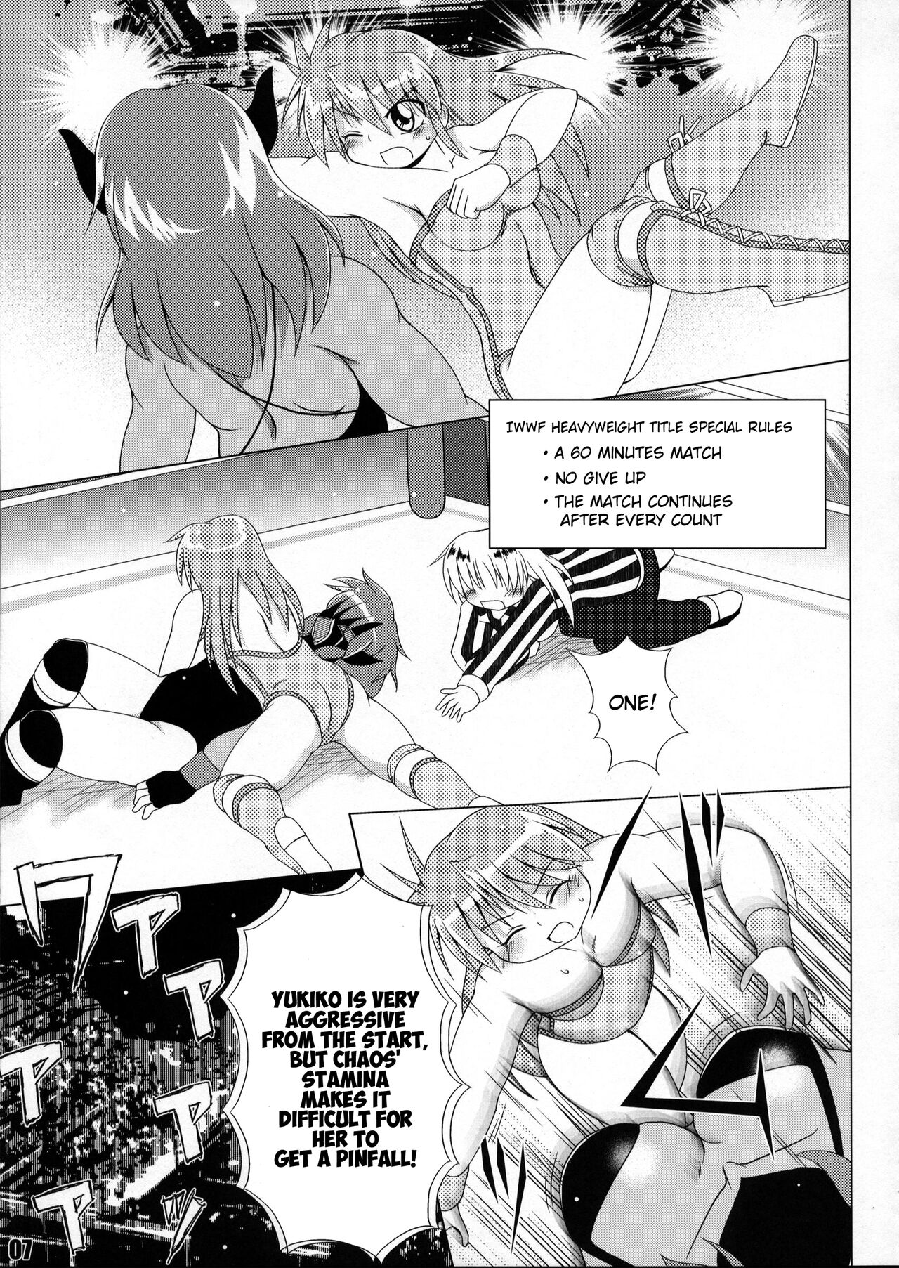 Mighty Yukiko vs Dark Star Chaos page 3 full
