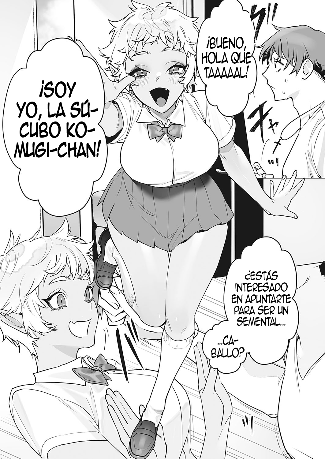 Inma Kanyuu Komugi-chan | La Tentación De La Súcubo Komugi-chan page 3 full