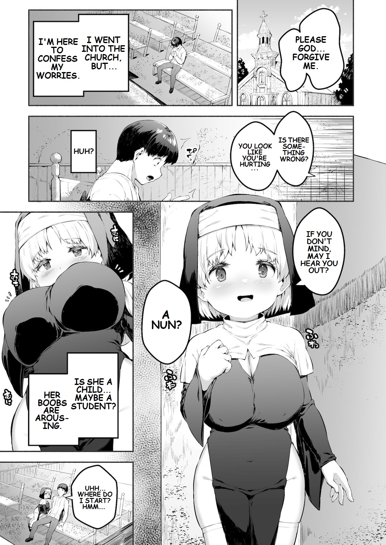 Ecchi na Zange o Sasete kureru Keiken na Loli Kyonyuu Sister-chan | Devoted Busty Loli Who Made Me Confess page 2 full