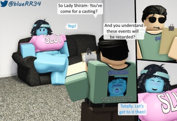 BLUERR34 - Casting Couch cover